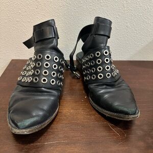 AllSaints Slingback Mules Size 37